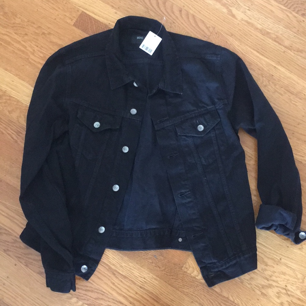 New BDG black denim jacket